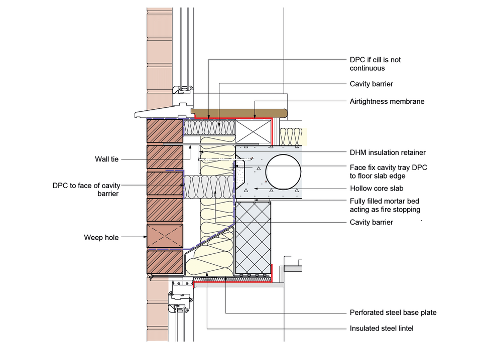 E3: Cill full height window - Option 2