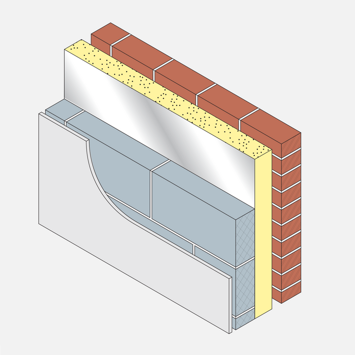 Masonry Cavity Wall Partial Fill Insulation
